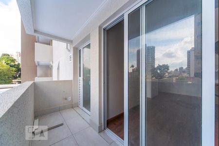 Varanda da Sala de apartamento para alugar com 2 quartos, 64m² em Centro, Santo André