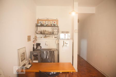 Sala/Cozinha de kitnet/studio à venda com 1 quarto, 33m² em Centro Histórico de São Paulo, São Paulo