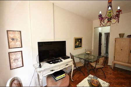 Sala de apartamento à venda com 2 quartos, 72m² em Humaitá, Rio de Janeiro