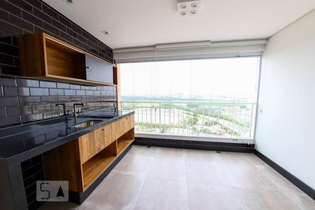 Varanda da Sala de apartamento à venda com 2 quartos, 74m² em Vila Antonieta, Guarulhos