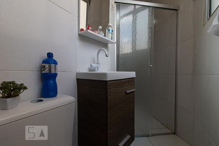 Banheiro de kitnet/studio à venda com 1 quarto, 32m² em Santa Cecília, São Paulo