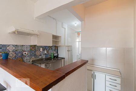 Cozinha de kitnet/studio à venda com 1 quarto, 32m² em Santa Cecília, São Paulo