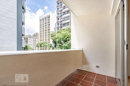 Sacada de apartamento para alugar com 3 quartos, 118m² em Batel, Curitiba