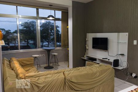 Sala 4 de apartamento para alugar com 3 quartos, 110m² em Aparecida, Santos