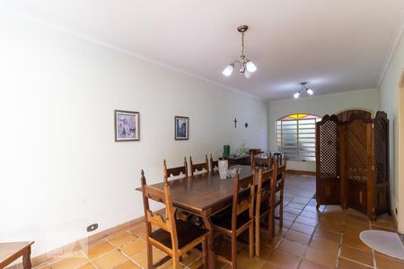 Sala de Jantar de casa à venda com 4 quartos, 225m² em Vila Moinho Velho, São Paulo