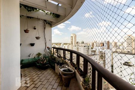 Varanda da Sala 1 de apartamento à venda com 4 quartos, 341m² em Planalto Paulista, São Paulo