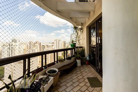 Varanda da Sala 1 de apartamento à venda com 4 quartos, 341m² em Planalto Paulista, São Paulo