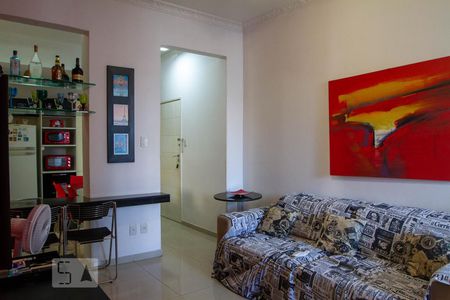 Sala de apartamento à venda com 2 quartos, 65m² em Leblon, Rio de Janeiro