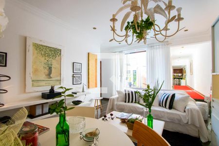 Sala de estar de casa para alugar com 4 quartos, 277m² em Vila Valparaíso, Santo André