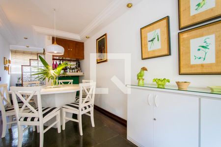 Sala de jantar de casa para alugar com 4 quartos, 277m² em Vila Valparaíso, Santo André