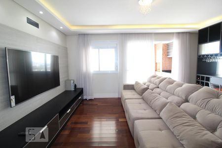 Sala  de apartamento à venda com 3 quartos, 127m² em Santa Paula, São Caetano do Sul