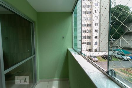 varanda da sala de apartamento para alugar com 3 quartos, 70m² em Ouro Preto, Belo Horizonte