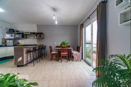 Sala de apartamento à venda com 3 quartos, 144m² em Parque Novo Oratório, Santo André