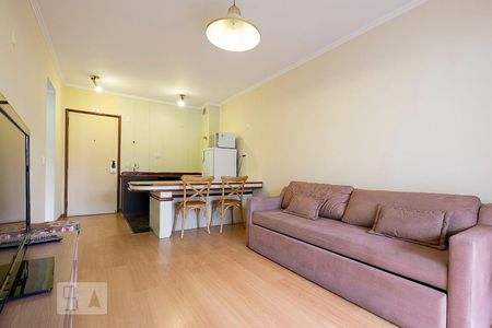 Sala de apartamento para alugar com 1 quarto, 43m² em Jardim Paulista, São Paulo