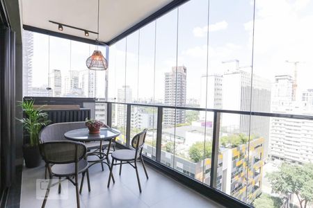 Sacada de apartamento para alugar com 2 quartos, 67m² em Pinheiros, São Paulo