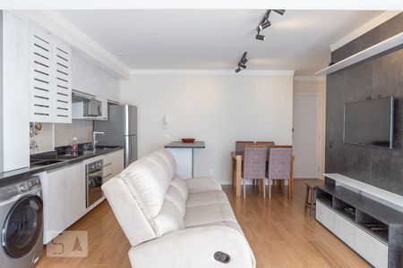 Sala integrada com Cozinha de apartamento para alugar com 2 quartos, 62m² em Vila Anastácio, São Paulo