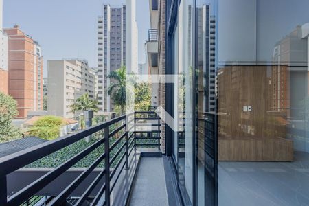 Varanda de apartamento à venda com 2 quartos, 100m² em Cerqueira César, São Paulo