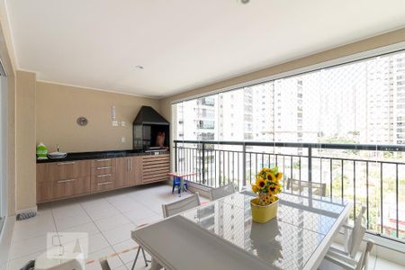 Varanda gourmet de apartamento à venda com 3 quartos, 154m² em Jardim Flor da Montanha, Guarulhos