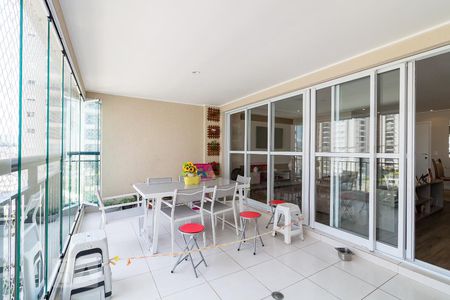 Varanda gourmet de apartamento à venda com 3 quartos, 154m² em Jardim Flor da Montanha, Guarulhos