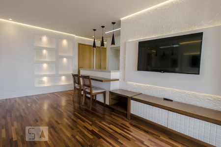 Sala de apartamento para alugar com 1 quarto, 50m² em Empresarial 18 do Forte, Barueri