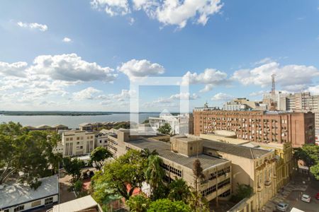 Vista da Sala e quarto de apartamento para alugar com 1 quarto, 24m² em Centro Histórico, Porto Alegre