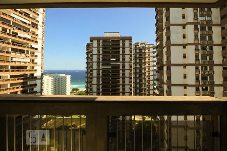 Varanda da Sala de apartamento para alugar com 2 quartos, 100m² em Barra da Tijuca, Rio de Janeiro
