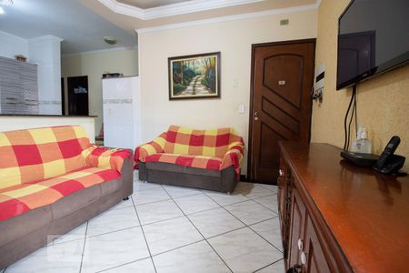 Sala de apartamento à venda com 3 quartos, 137m² em Vila Camilópolis, Santo André