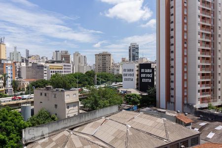Vista da Varanda de kitnet/studio à venda com 1 quarto, 26m² em Campos Elíseos, São Paulo
