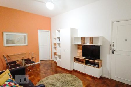 Sala de apartamento para alugar com 1 quarto, 36m² em Flamengo, Rio de Janeiro