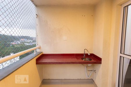 varanda de apartamento para alugar com 2 quartos, 53m² em Demarchi, São Bernardo do Campo