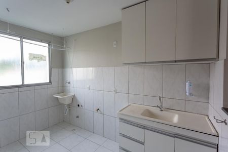 cozinha de apartamento à venda com 2 quartos, 59m² em Paquetá, Belo Horizonte