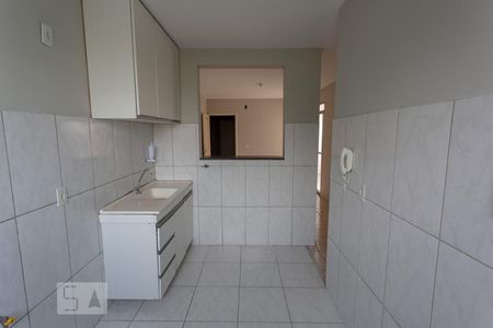 cozinha de apartamento à venda com 2 quartos, 59m² em Paquetá, Belo Horizonte