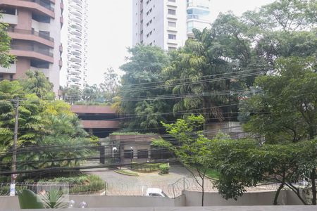 Vista da varanda da sala de apartamento para alugar com 4 quartos, 170m² em Vila Andrade, São Paulo