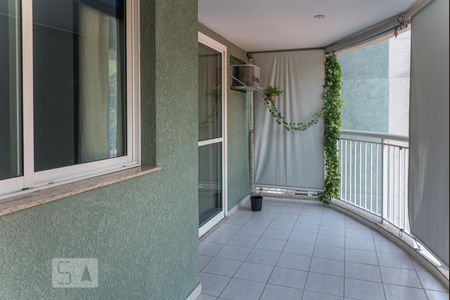 Varanda da Sala de apartamento à venda com 2 quartos, 72m² em Tijuca, Rio de Janeiro