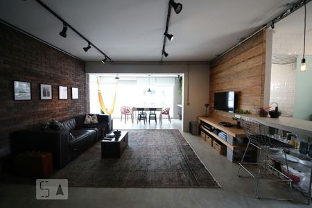 Sala de apartamento para alugar com 1 quarto, 70m² em Vila Gertrudes, São Paulo