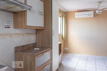 Cozinha de apartamento à venda com 2 quartos, 40m² em Estância Velha, Canoas