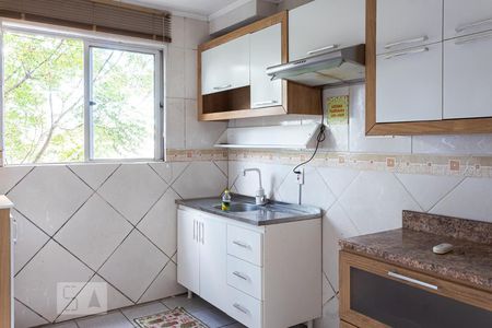 Cozinha de apartamento à venda com 2 quartos, 40m² em Estância Velha, Canoas