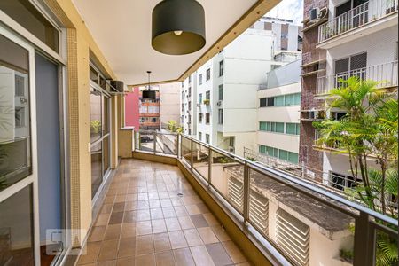 Varanda da Sala de apartamento à venda com 3 quartos, 160m² em Ipanema, Rio de Janeiro