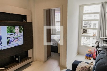 Sala de apartamento à venda com 1 quarto, 35m² em Copacabana, Rio de Janeiro