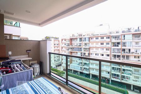 Varanda de apartamento à venda com 3 quartos, 168m² em Recreio dos Bandeirantes, Rio de Janeiro