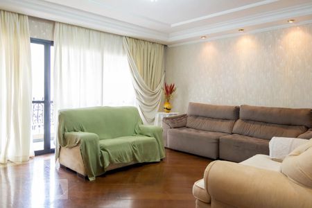Sala de Estar de apartamento à venda com 4 quartos, 254m² em Santa Paula, São Caetano do Sul