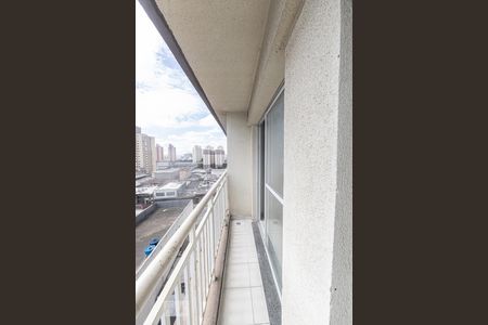 Varanda quarto e sala de apartamento para alugar com 1 quarto, 33m² em Jardim Brasília (zona Norte), São Paulo