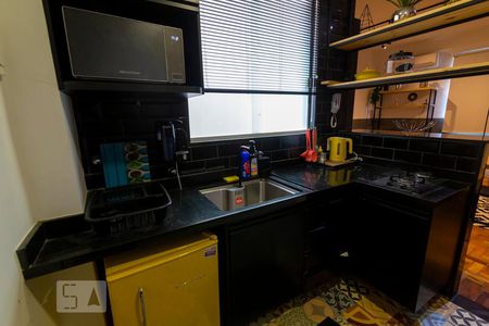 Cozinha de kitnet/studio à venda com 1 quarto, 80m² em Praça da Bandeira, Rio de Janeiro