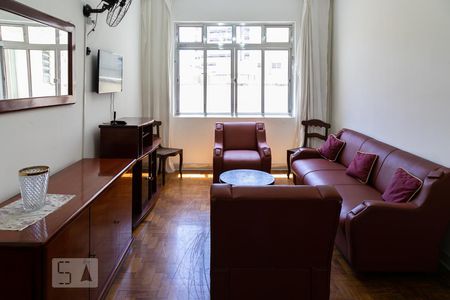 Sala de apartamento para alugar com 1 quarto, 79m² em Centro, São Paulo