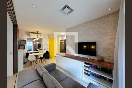 Sala de apartamento para alugar com 1 quarto, 49m² em Campo Belo, São Paulo