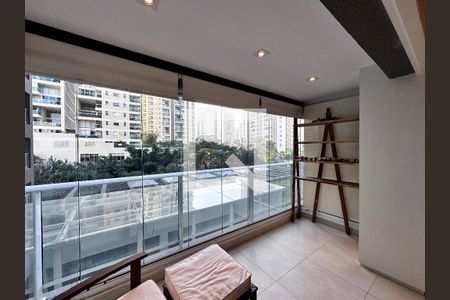 Sacada de apartamento à venda com 1 quarto, 49m² em Campo Belo, São Paulo