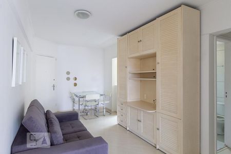 Sala de apartamento para alugar com 1 quarto, 42m² em Jardim Paulista, São Paulo