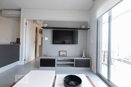 Sala de apartamento à venda com 1 quarto, 67m² em Vila Nova Conceição, São Paulo