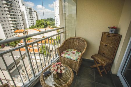 varanda de apartamento para alugar com 3 quartos, 75m² em Vila Monte Alegre, São Paulo