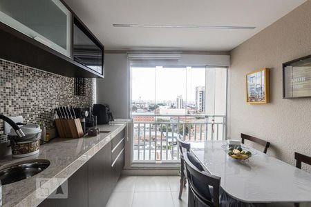 Área Gourmet de apartamento para alugar com 2 quartos, 49m² em Vila Bertioga, São Paulo